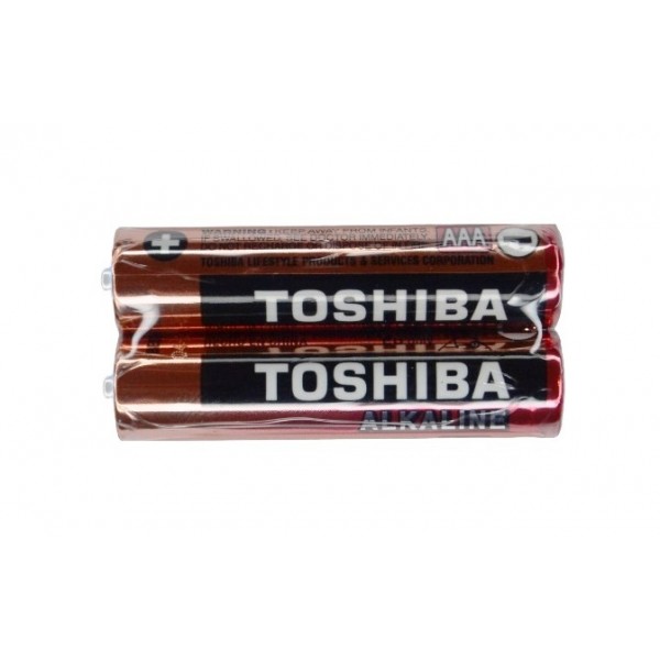 Батарейка ААА, Toshiba, лужна, alkaline, LR3, 1,5V, 4шт/уп